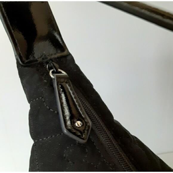 Vera Bradley Disney Mickey Mouse Microfiber Embroidered Black Bucket Bag Handbag - Picture 6 of 12